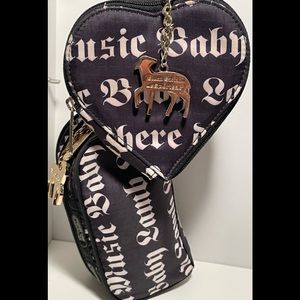 2 BAGS 1 STRAP L.A.M.B. Lesportsac tattoo Gwen